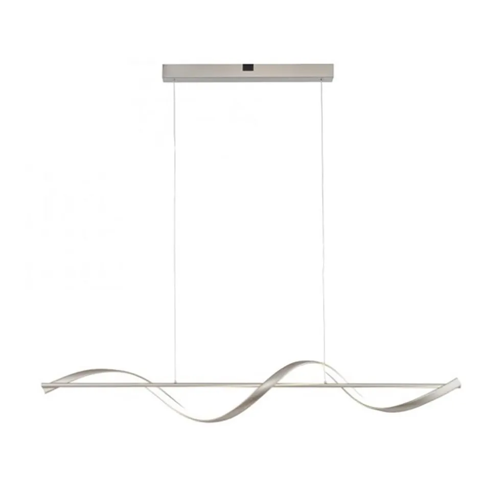 Smart hanglamp spiraal staal