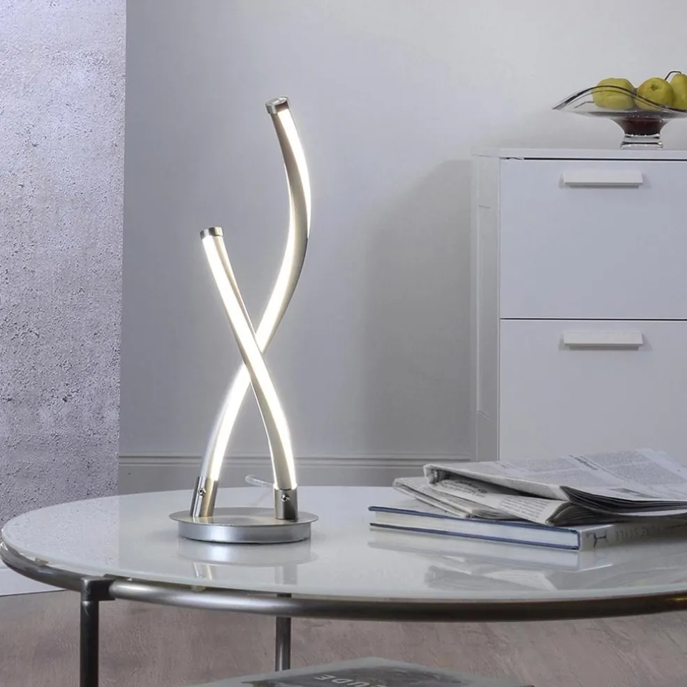 Smart tafellamp spiraal inclusief remote