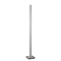 Smart vloerlamp 2-lichts aluminium