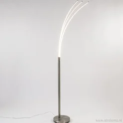 Staal boog vloerlamp LED dimbaar