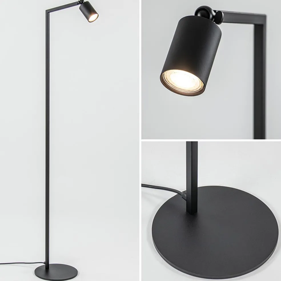 Staande leesspot Bounce zwart