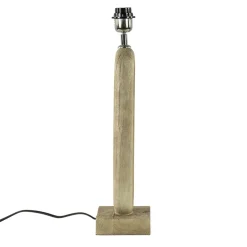 Stoere lampvoet hout naturel Light and Living