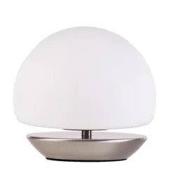 Tafellamp Ancilla bolglas 3-stappen dimbaar