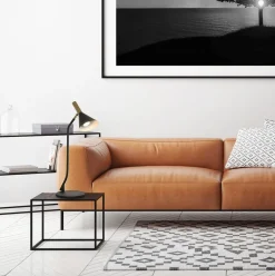 Tafellamp Anne's choice mat zwart met goud