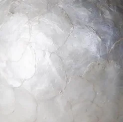 Tafellamp ball 30 cm rond creme schelpen