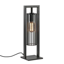 Tafellamp Birdy frame zwart