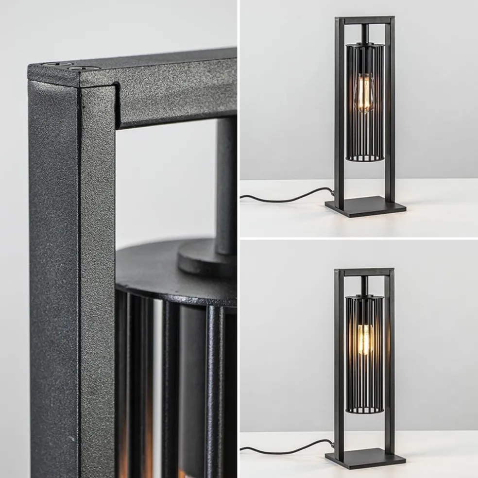 Tafellamp Birdy frame zwart