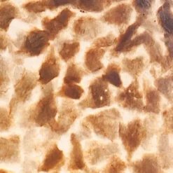 Tafellamp driepoot zwart/schelpen gold