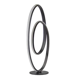 Tafellamp eclips zwart incl.dimmer