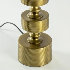 Tafellamp Gody antiek brons exclusief kap