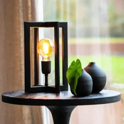 Tafellamp Mace 30cm zwart