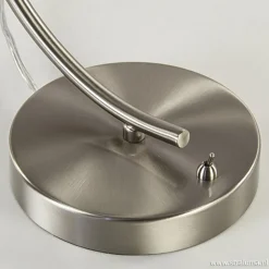 Tafellamp met zwarte draad kap