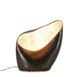 Tafellamp Nature 33 corten/goldleaf