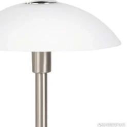 Tafellamp nikkel touchdimmer slaapkamer