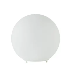 Tafellamp Oblica bol 25cm opaal mat wit