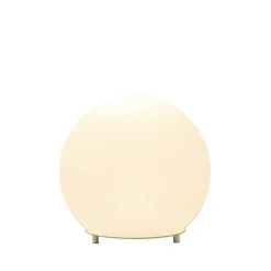 Tafellamp Oblica bol wit 20cm