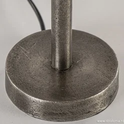 Tafellamp Undai ruw nikkel excl. kap