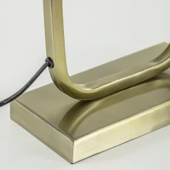 Trendy lampvoet Lutika licht goud exclusief kap