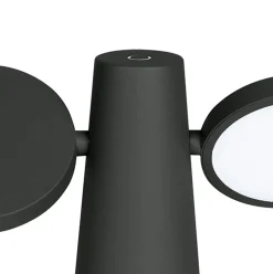 Verstelbare buitenlamp tafel antraciet oplaadbaar