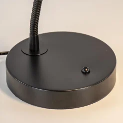 Verstelbare LED tafel/bureaulamp mat zwart dimbaar