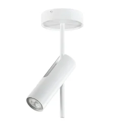 Verstelbare opbouwspot modern wit