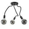 Verstelbare plafondlamp 3-lichts met flexibele armen