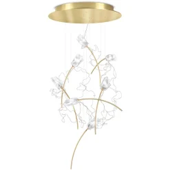 Videlamp Tulip 7L prisma/brass