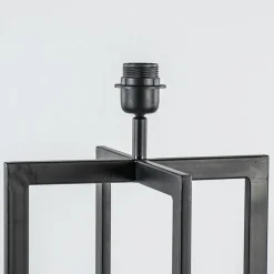 Vloerlamp Mace frame zwart exclusief kap