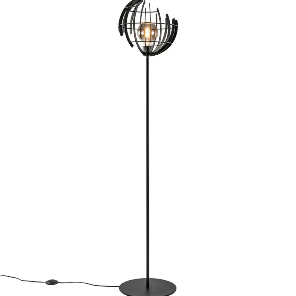 Vloerlamp Terra 175 cm zwart