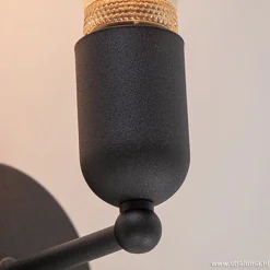 Wandlamp basic boog klein zwart