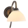 Wandlamp Capri brons/Glas