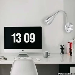 Wandlamp Elite aluminium strak modern