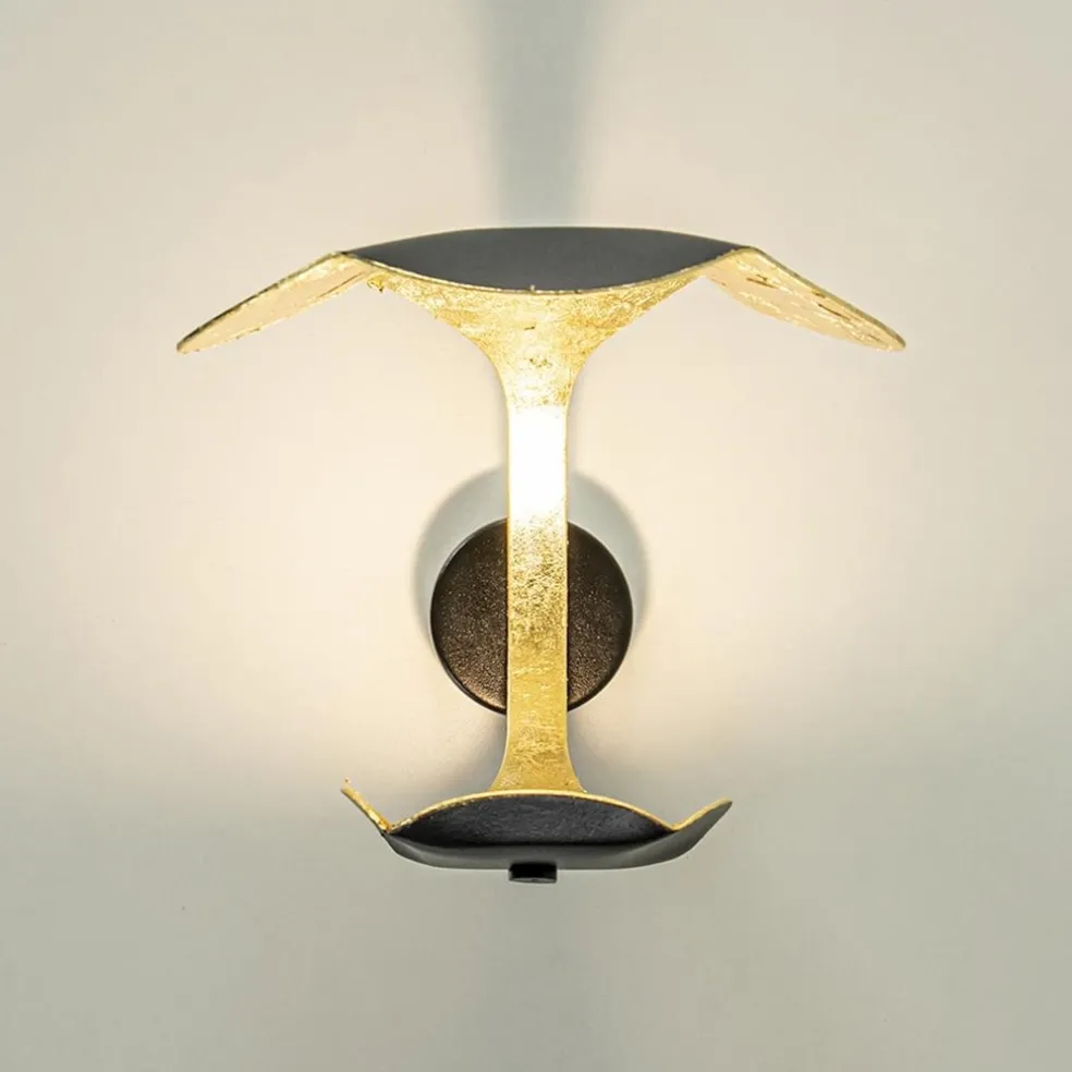 Wandlamp Le Gigine zwart/goldleaf 2700k