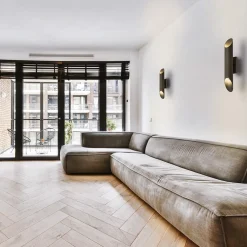 Wandlamp Mack industrial dark