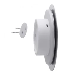 Wandlamp op accu goud 3-standen dimbaar