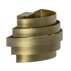 Wandlamp Scudo brass 25cm