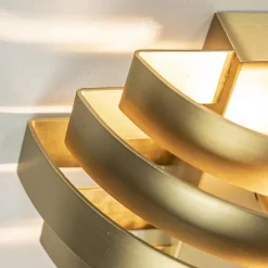 Wandlamp Scudo brass 20cm