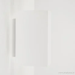 Wandlamp wit rechthoek up+down gu10