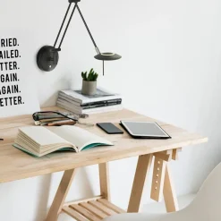 Wandlamp Zodiac zwart incl. dimmer cct