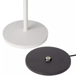 Witte tafellamp oplaadbaar inclusief dimbaar LED IP54