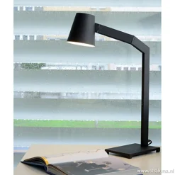 Zwarte tafellamp modern design